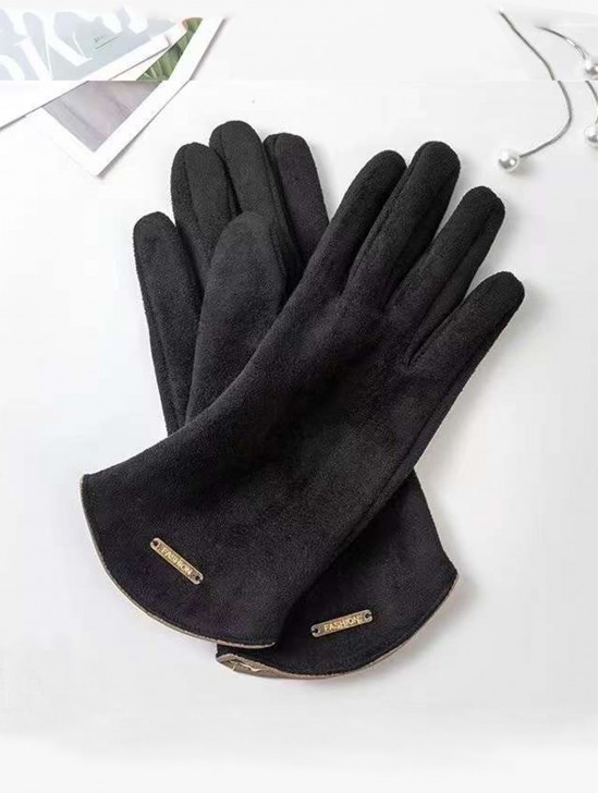 Fashion Touch Screen Gloves with Custom Label